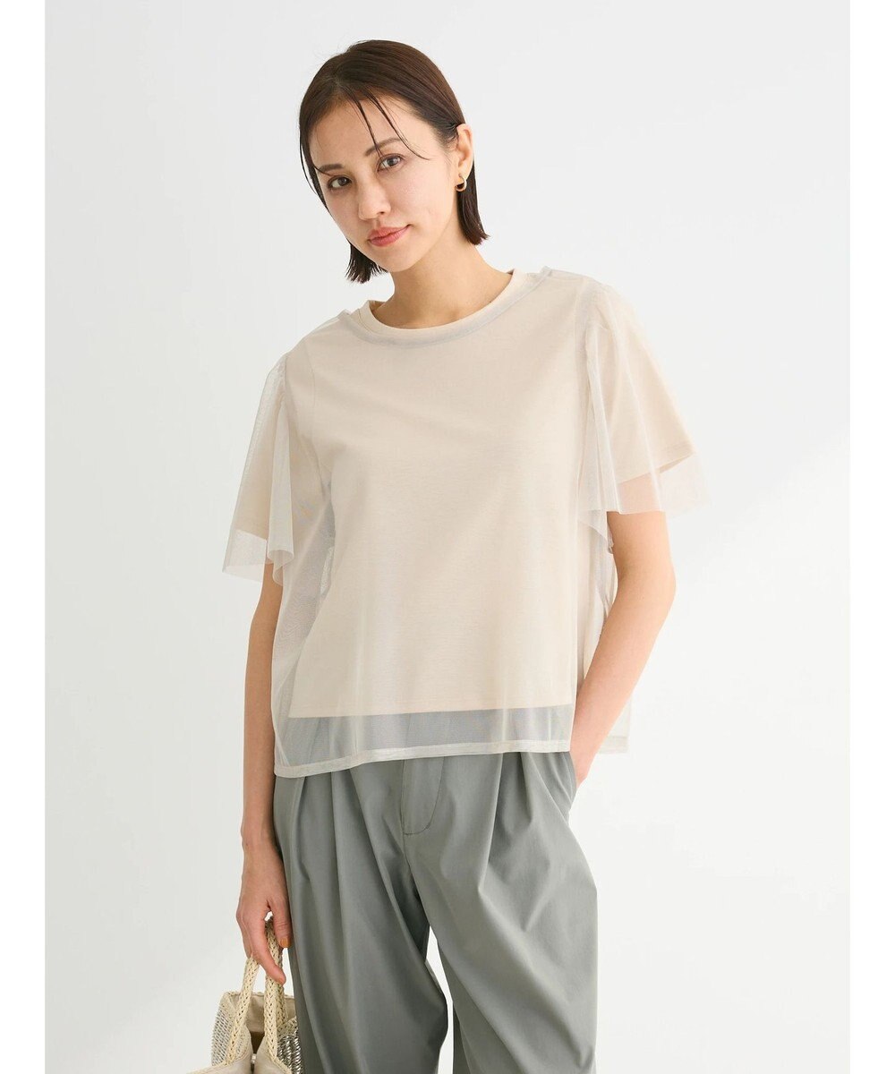 Green Parks ・ＳＵＧＡＲ　ＳＰＯＯＮ　ＳＥＴ２点チュールＴ＋カットＴ 