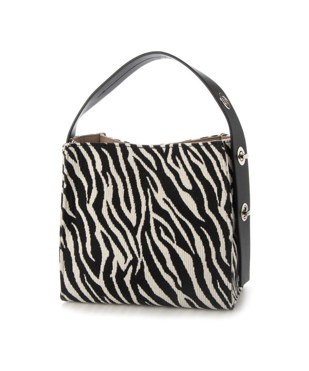 UNBILLION cachecache アニマル柄ヒネリハンドルインバッグセットトート 