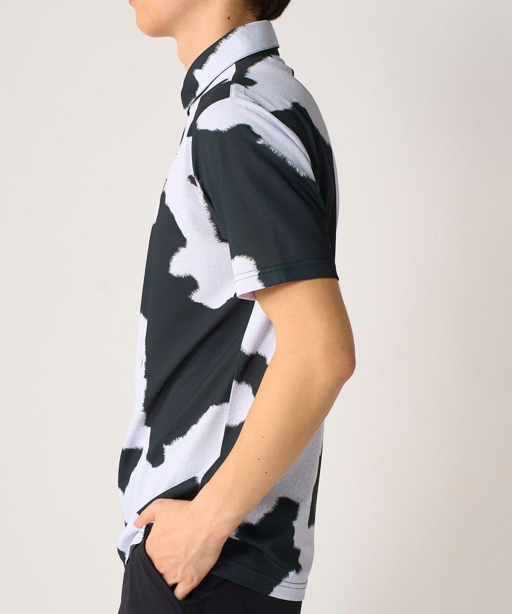 FILA GOLF／marie claire 【Loudmouth】総柄ポロシャツ 