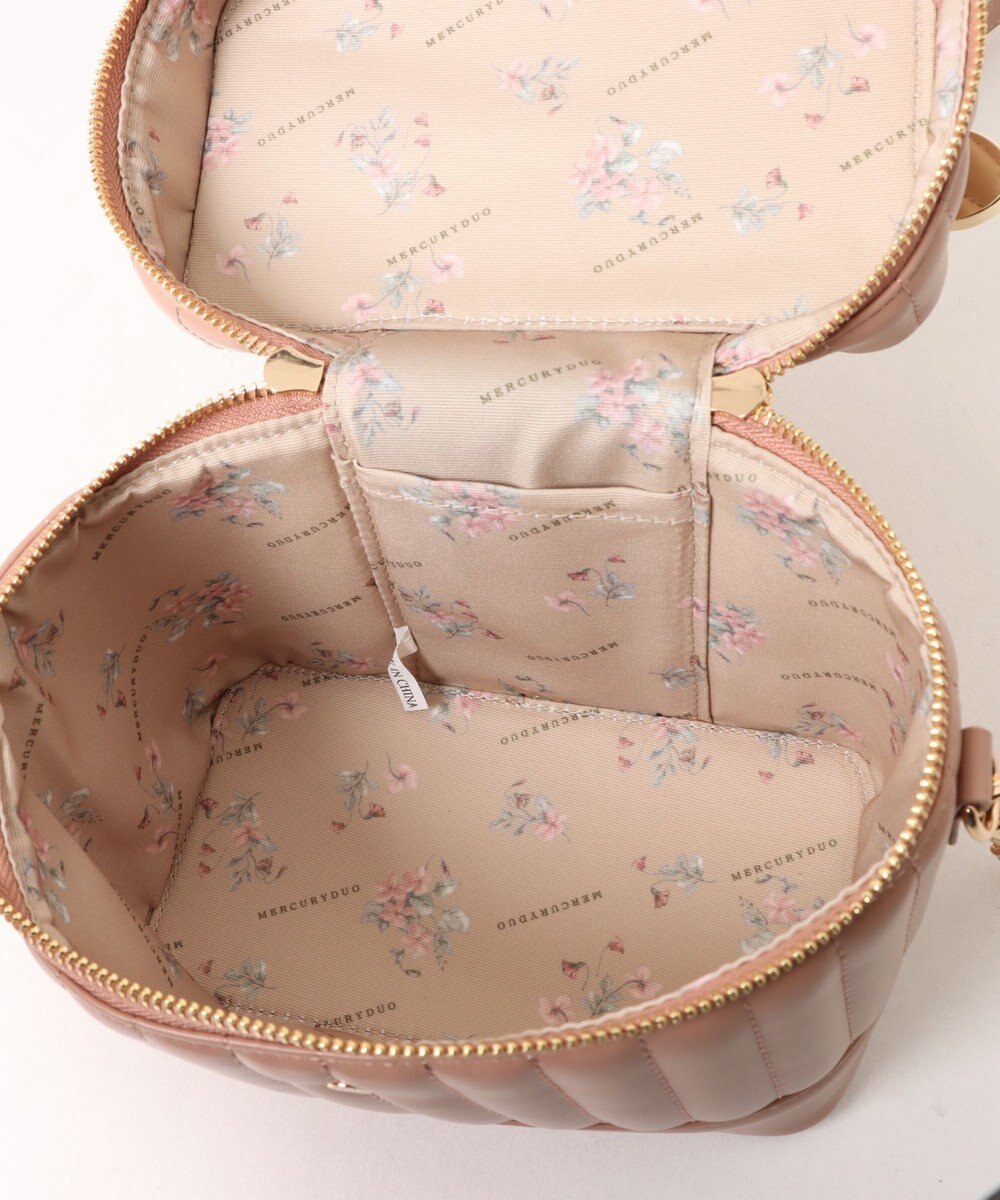 style code 【MERCURYDUO/マーキュリーデュオ】ストライプキルティング　バニティミニショルダーバッグ 