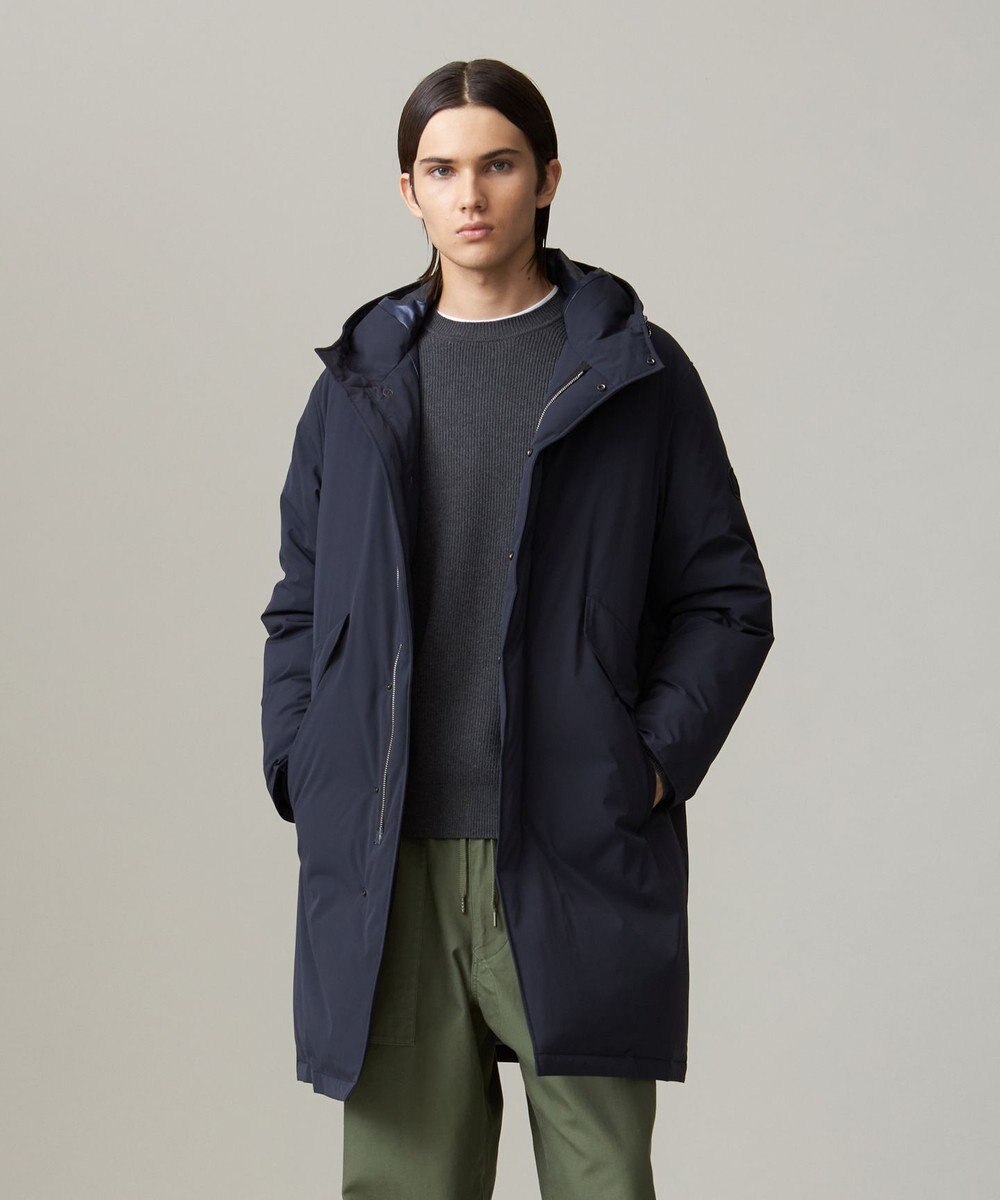 J.PRESS MEN 【WEB・一部店舗限定】ストレッチタフタ ダウンモッズパーカー 