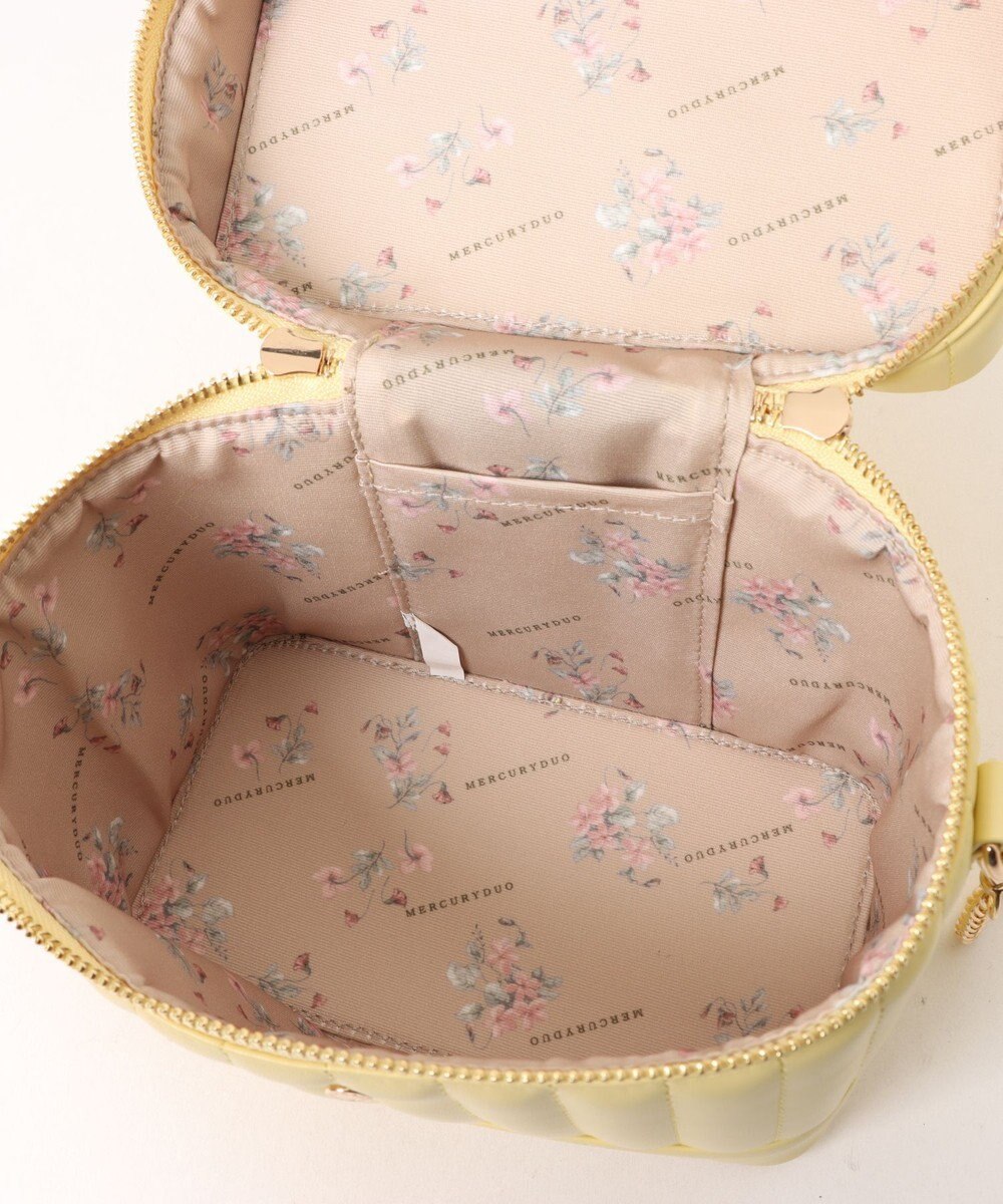 style code 【MERCURYDUO/マーキュリーデュオ】ストライプキルティング　バニティミニショルダーバッグ 