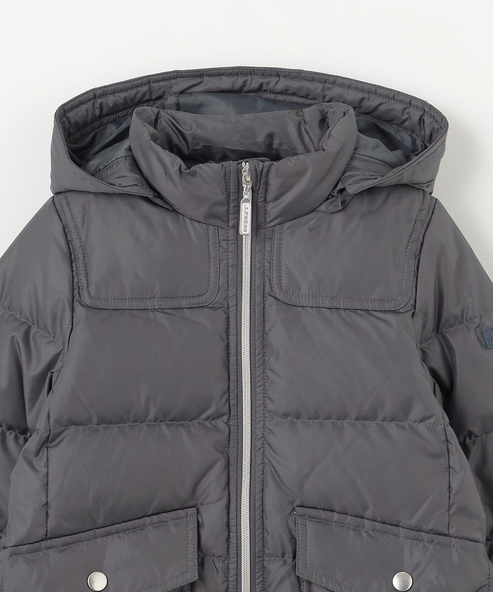 J.PRESS KIDS 【110-130cm】【撥水】50Dタフタ ダウンコート 