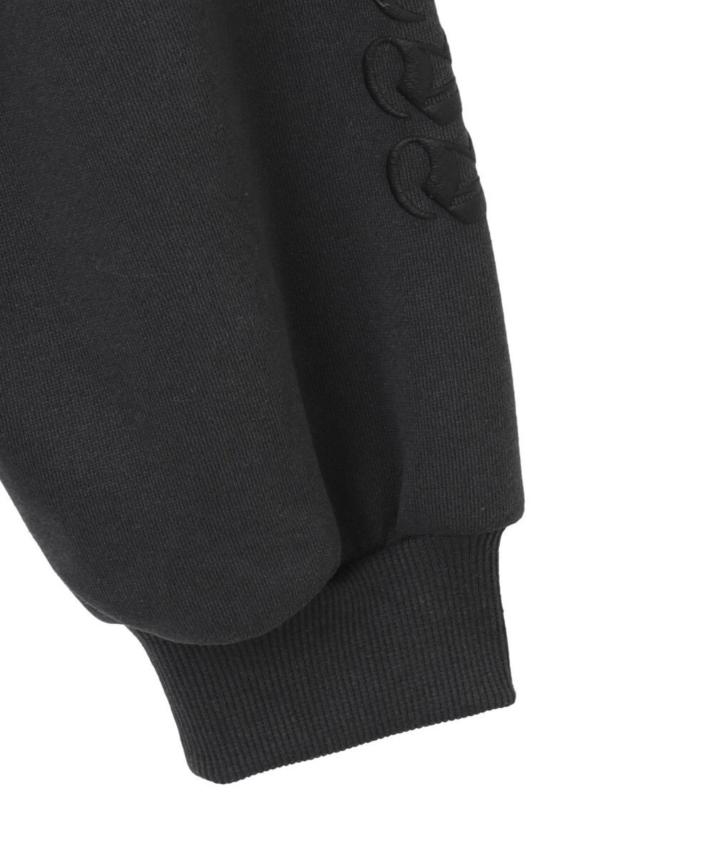 WEGO 【裏起毛/セットアップ対応】グラフィック裏起毛ZIPビッグパーカー 