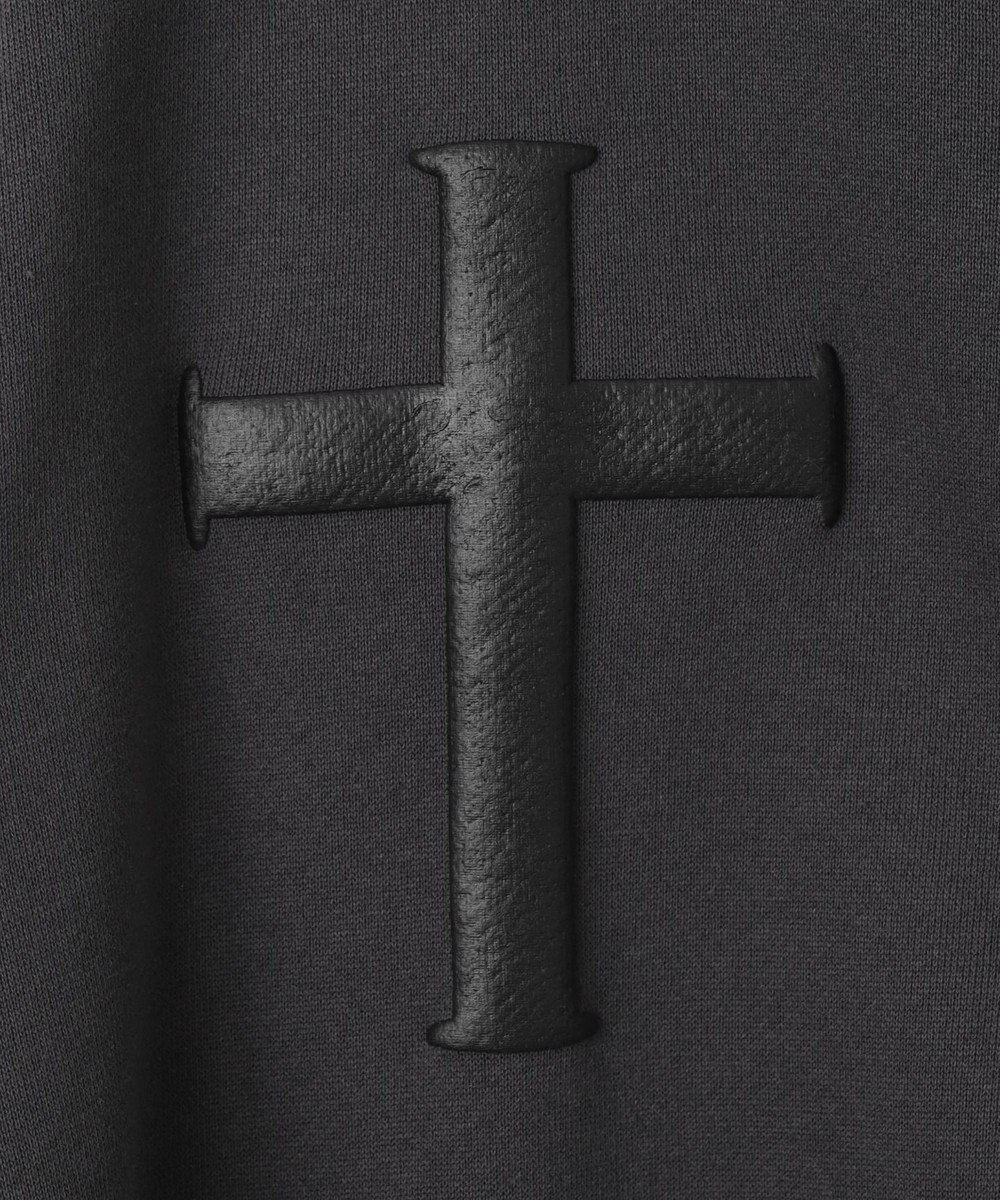 WEGO 【裏起毛/セットアップ対応】グラフィック裏起毛ZIPビッグパーカー 