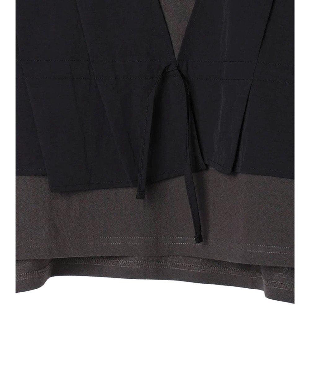 earth music&ecology ビスチェドッキングプルオーバー 