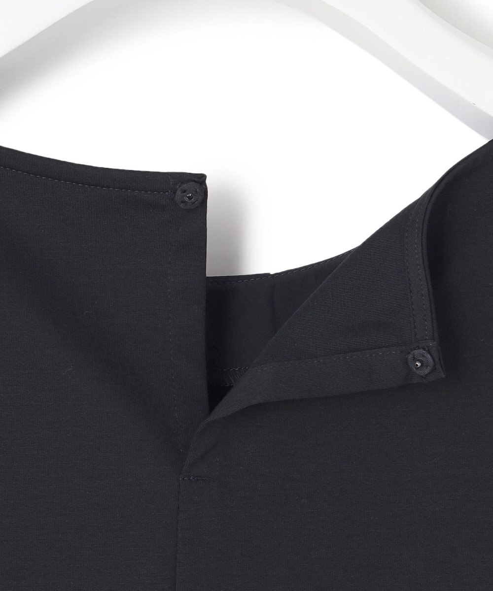 23区 【洗える】ブラウスライクジャージー プレーン カットソー 