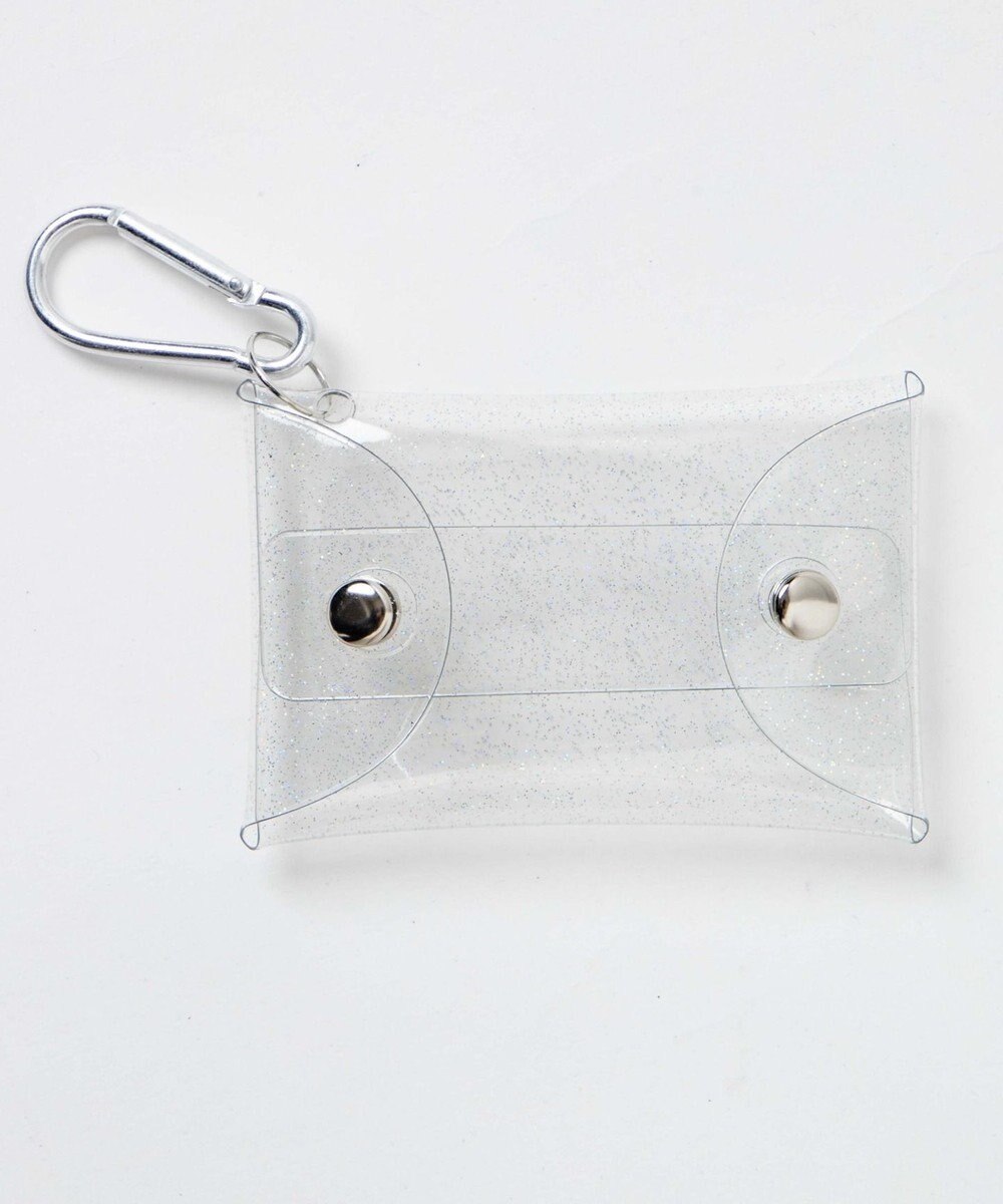 WEGO カラビナ付きミニポーチ 