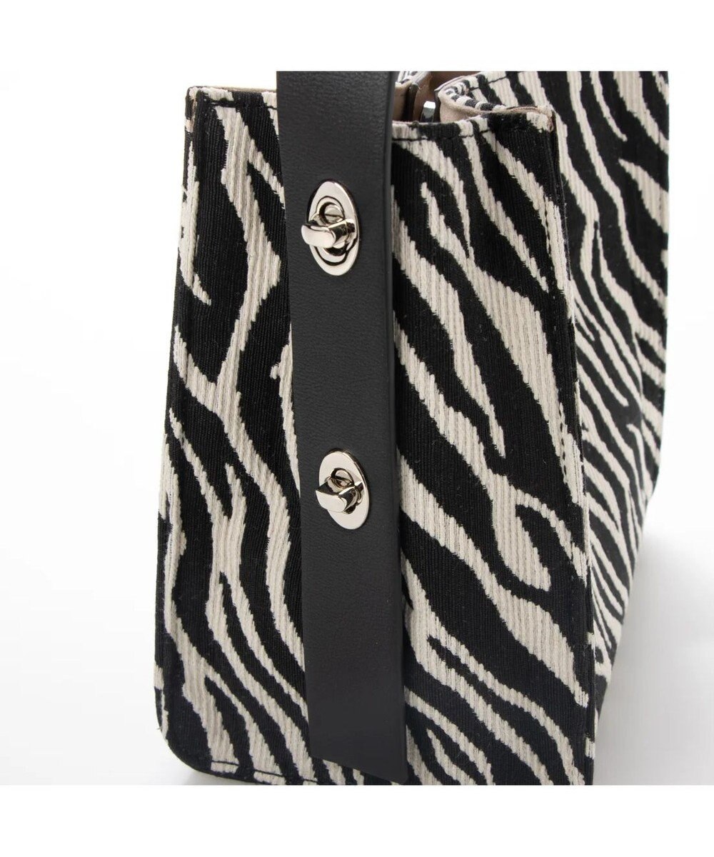 UNBILLION cachecache アニマル柄ヒネリハンドルインバッグセットトート 