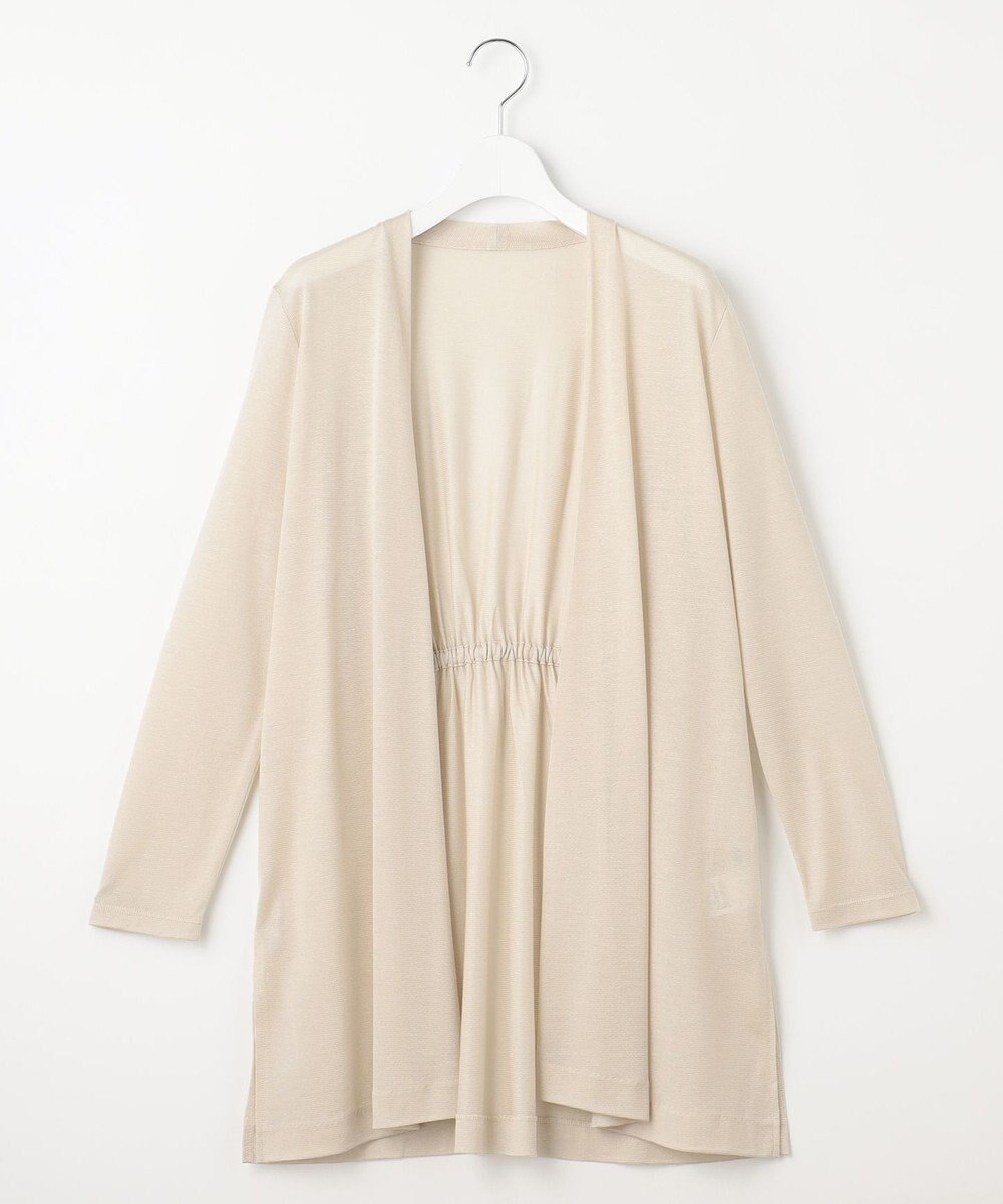 J.PRESS LADIES セルロースジャージー ロング カーディガン 