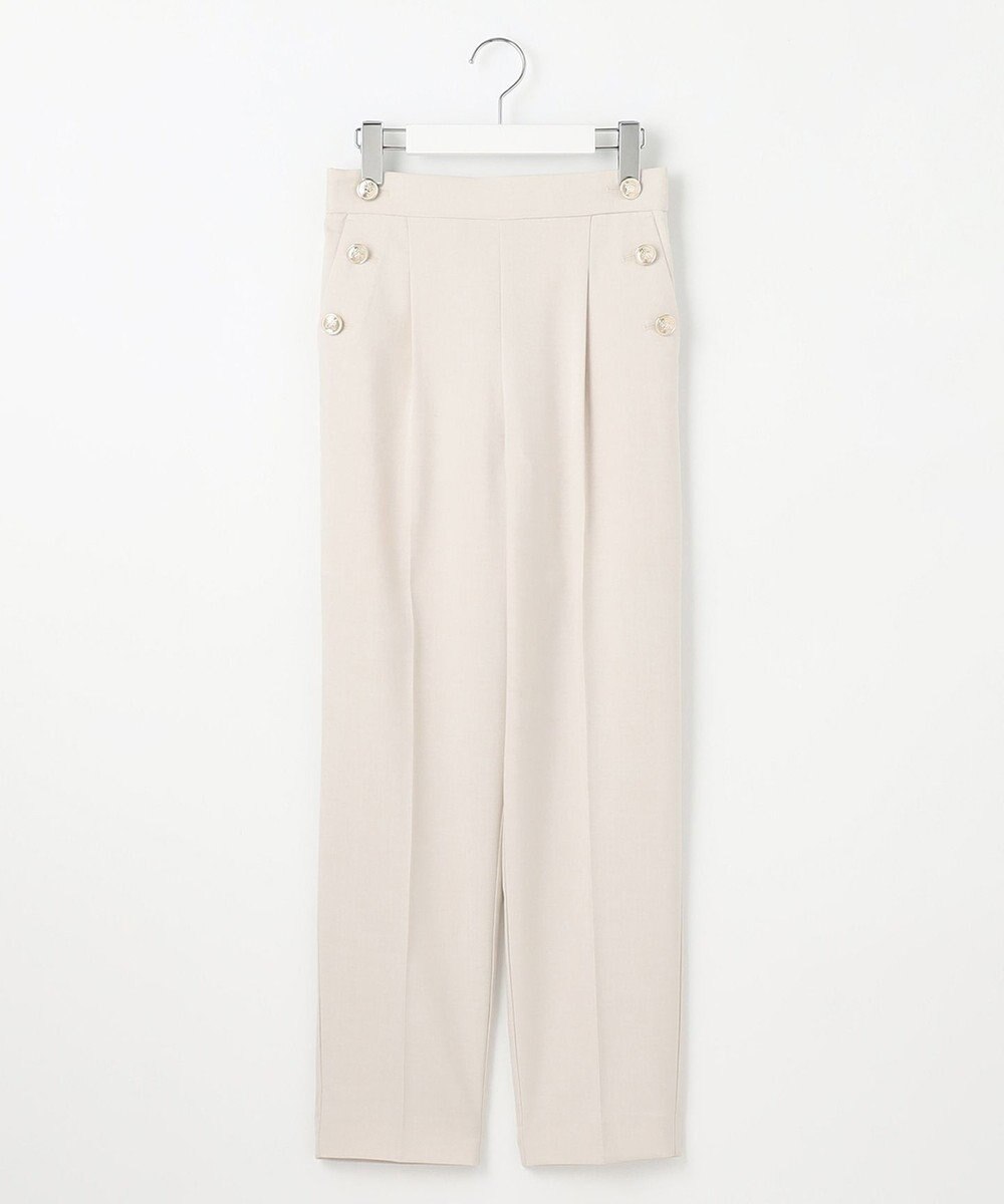 Feroux 【洗える】マリンテーパードパンツ 