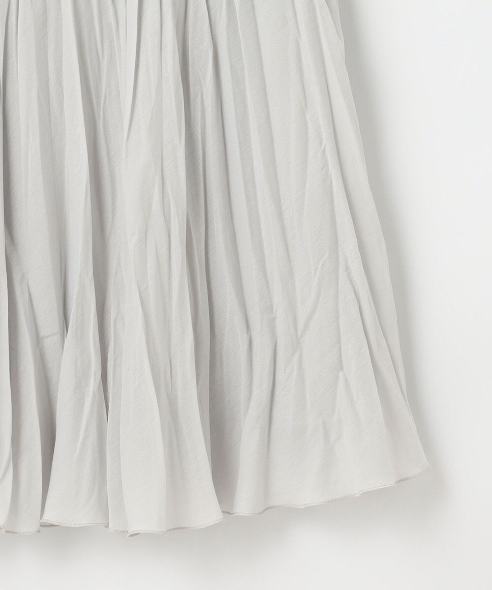 J.PRESS LADIES 【洗える】 スパンボイルワッシャー ランダムプリーツ スカート 