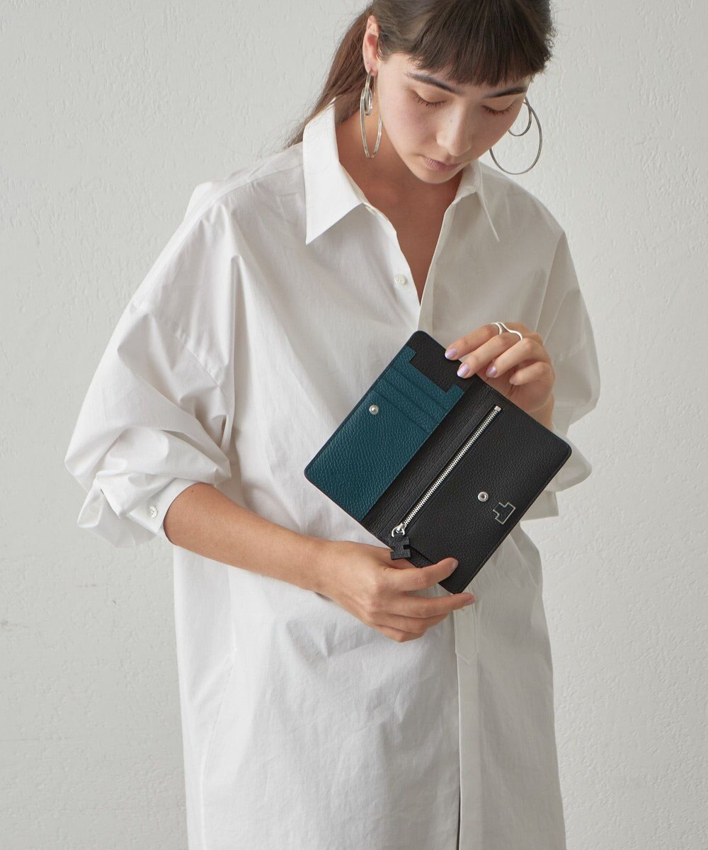 IACUCCI アバ バイカラーロングウォレット CERVO 