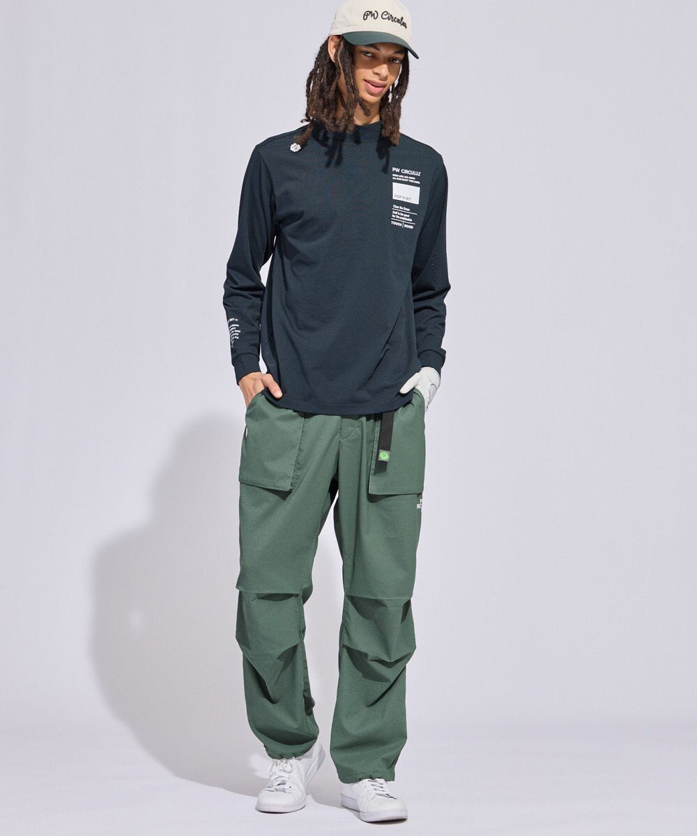 PW CIRCULUS 【MEN】ベーシックロングスリーブモックネック ゴルフ 