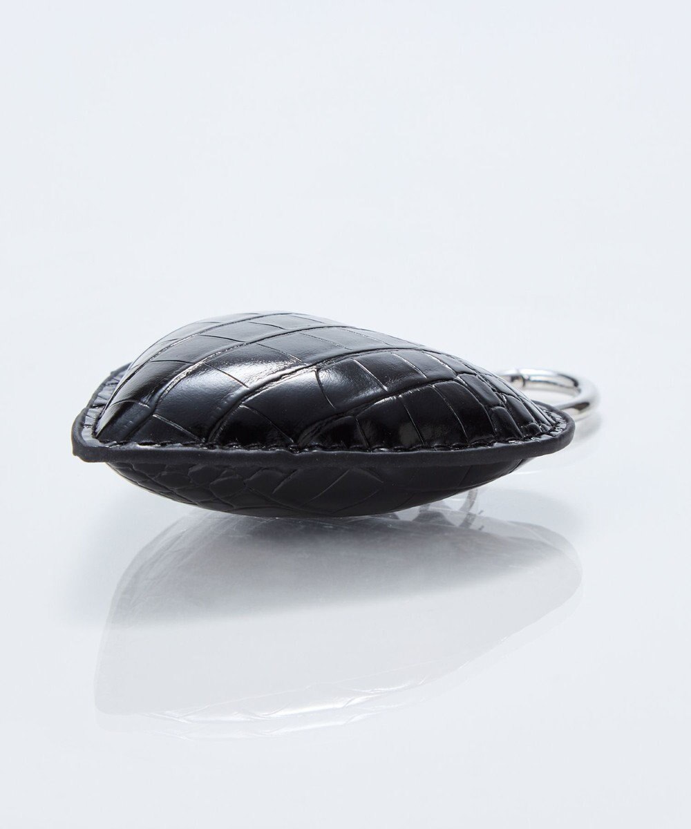 Phoebe ハートレザーバッグチャーム　ブラック 