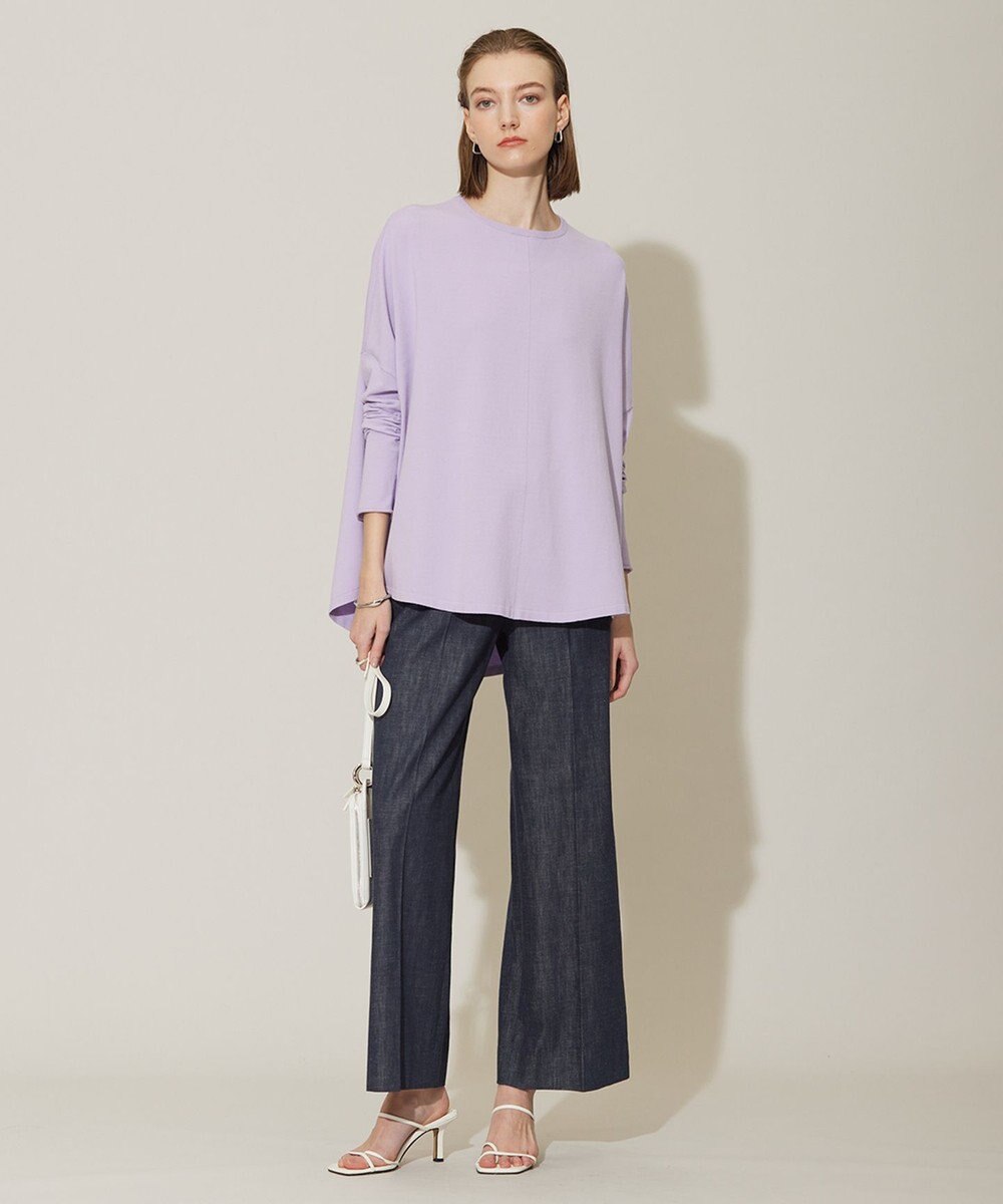 ICB 【洗える】 ヴィスコースワイド プルオーバー 