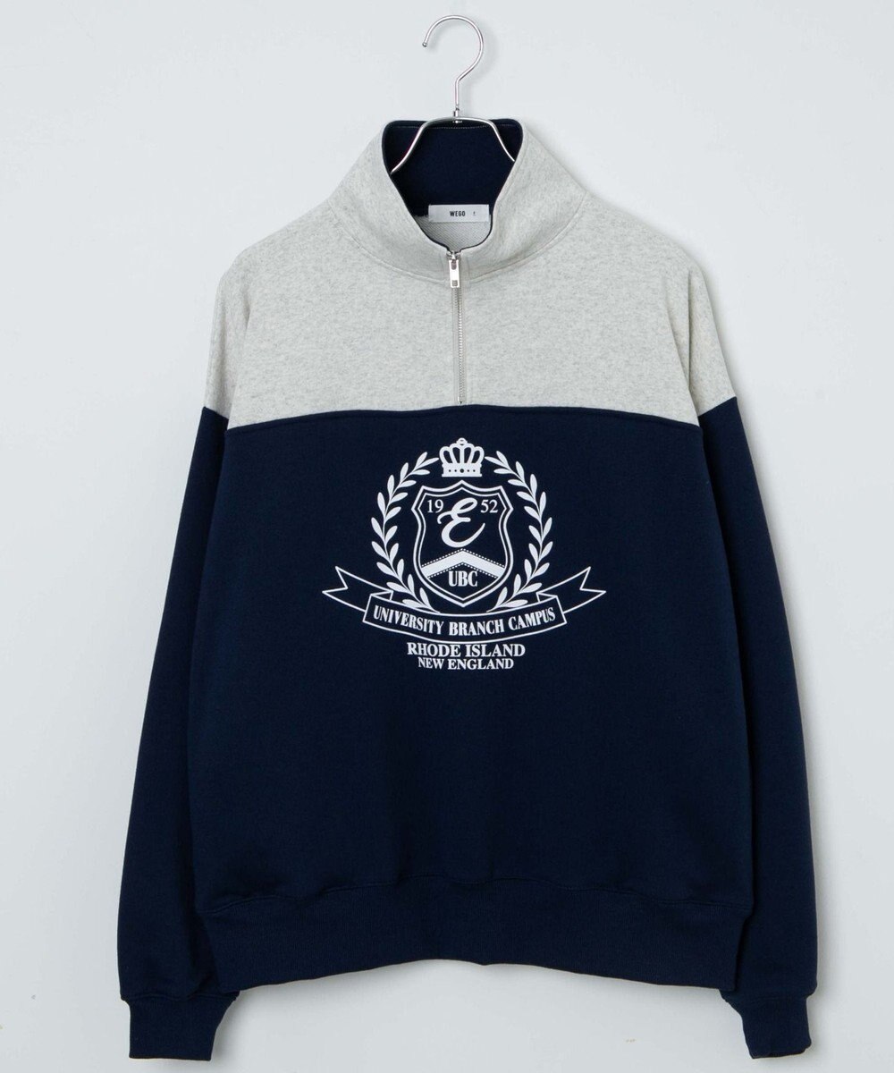 WEGO ハーフジップ切り替えBIBPO 