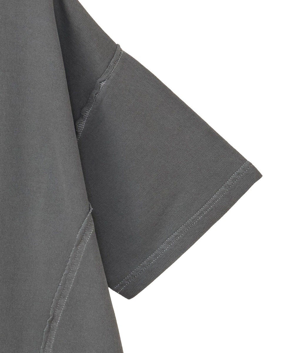 Green Parks ピグメント裏毛切りっぱなしチュニック 