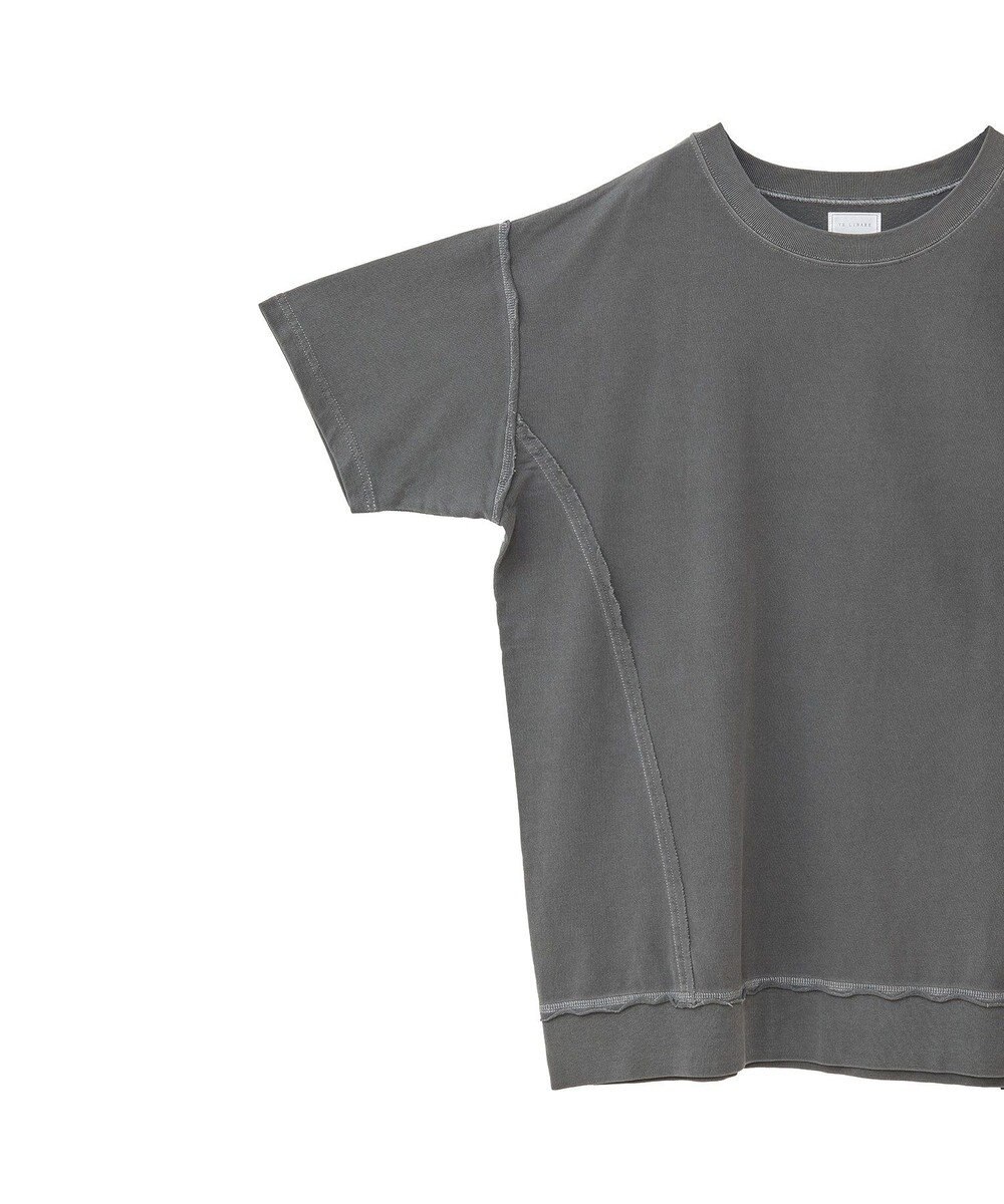 Green Parks ピグメント裏毛切りっぱなしチュニック 