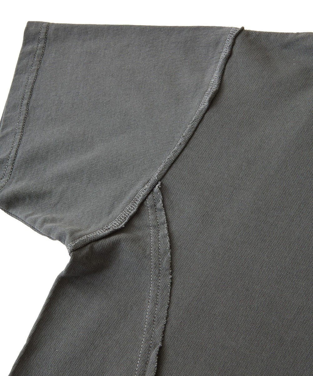 Green Parks ピグメント裏毛切りっぱなしチュニック 