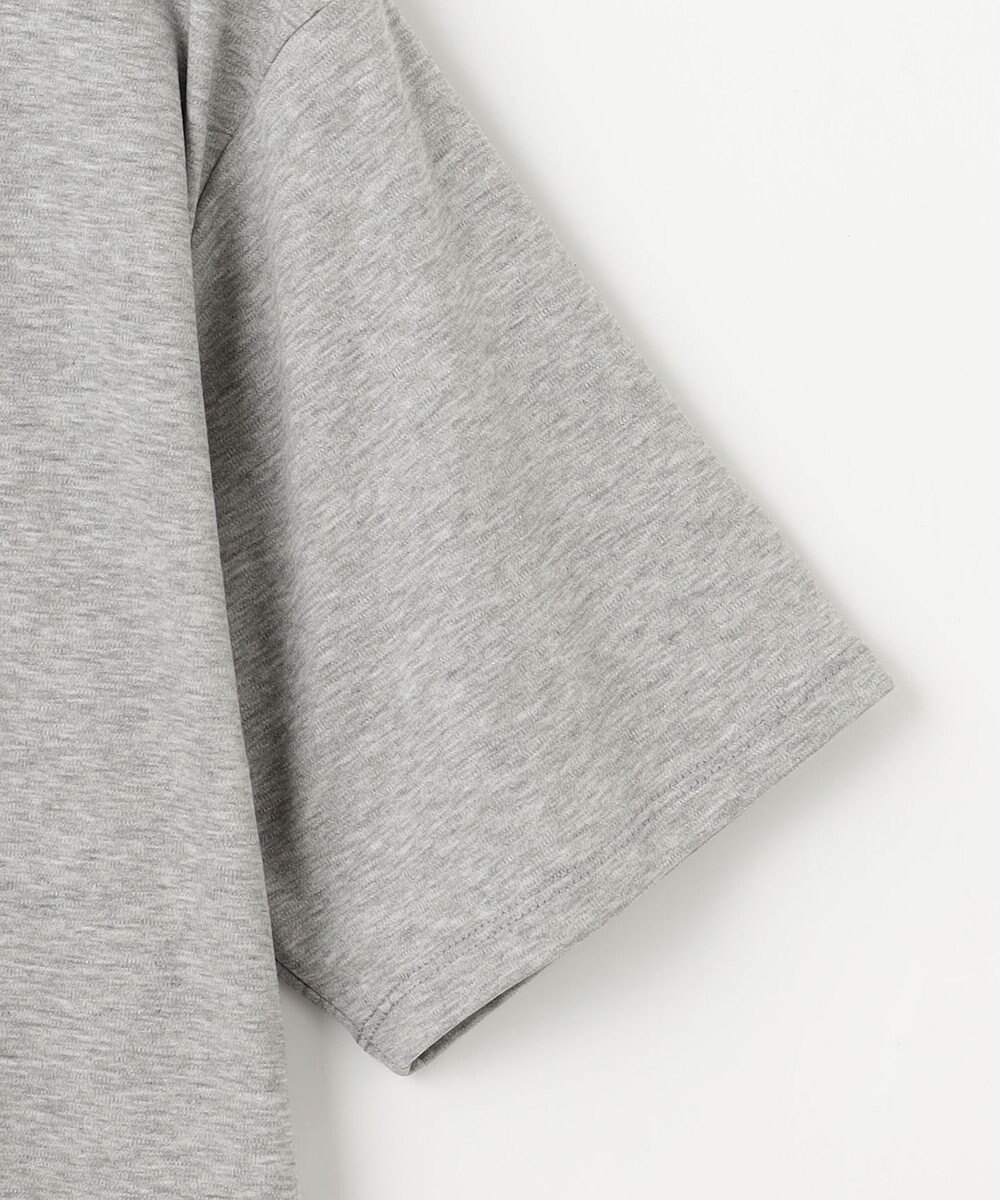 ANY 【汗ジミ防止加工】シルケットスムース半袖ロゴTシャツ 