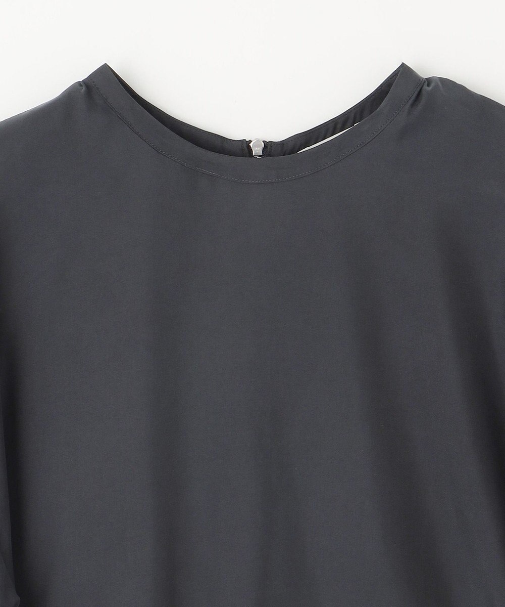 NAVE 【ReNAVE・セットアップ可/洗える/UVケア/接触冷感】フィブリルシャンブレー Tブラウス 