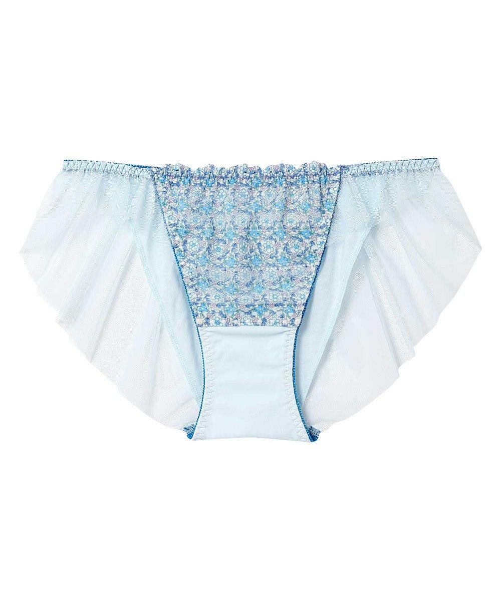 une nana cool MADE WITH LIBERTY FABRIC 【綿混】レースショーツ 