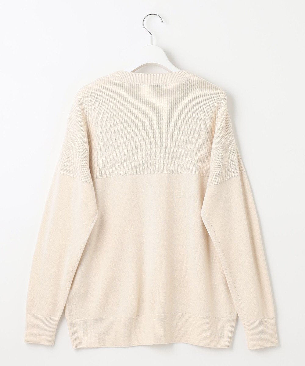 自由区 【洗える】ウールミックス フレンチマリン風ニット 