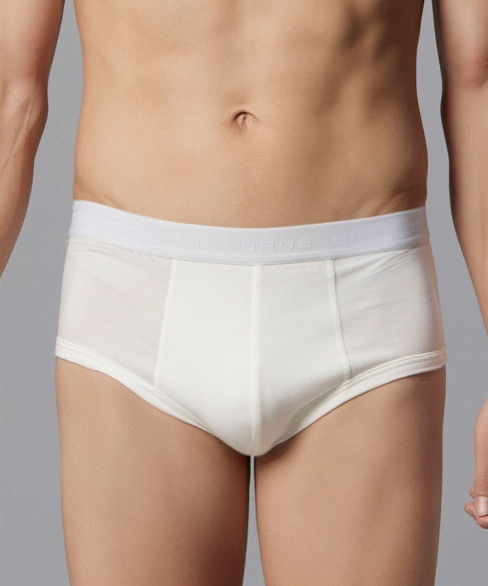 WACOAL MEN ブリーフ フロント立体設計 やさしい肌あたり 前中心布2重設計 前閉じ 下着 メンズ GF2500 /ブロス バイ ワコールメン 