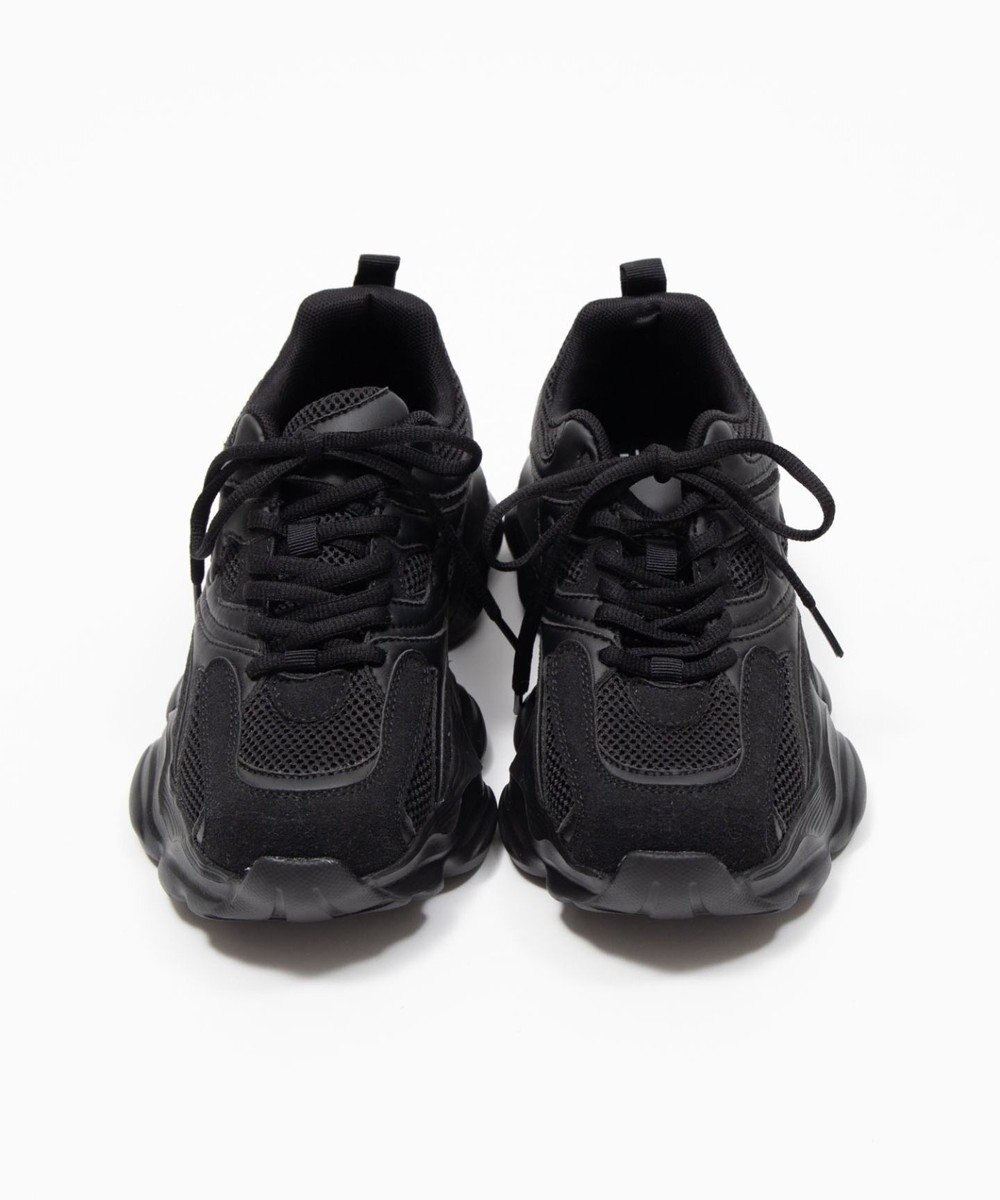 WEGO メッシュコンビ厚底スニーカー 