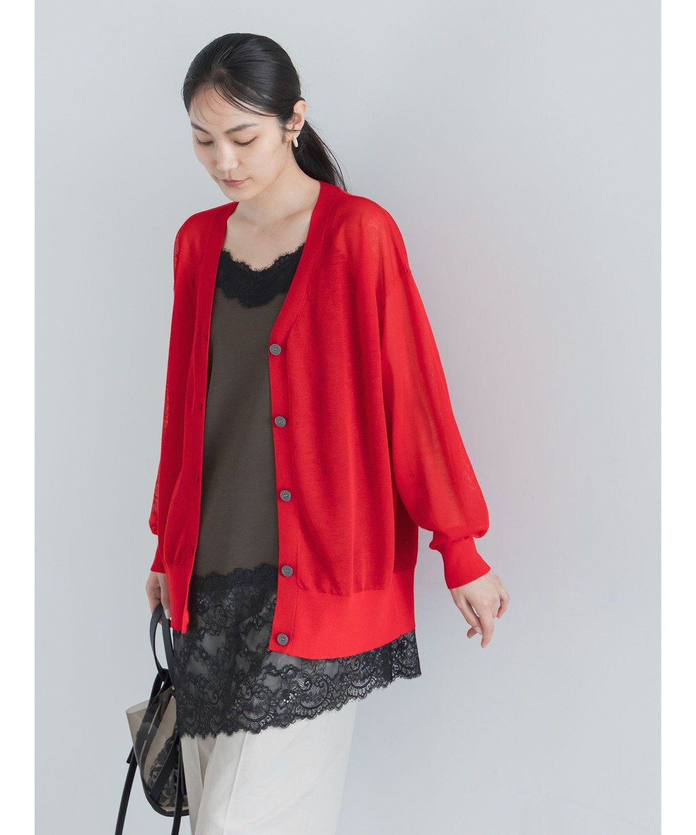 Te chichi 14GミドルVネックカーディガン《2026 SUMMER LOOK item》 