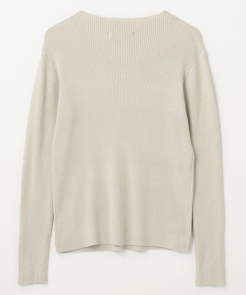 ANY 【洗濯機可】ボトルネック リブニット 