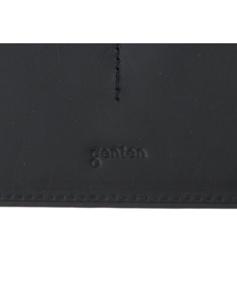 genten スクエアウォレット ラクダ革長財布 