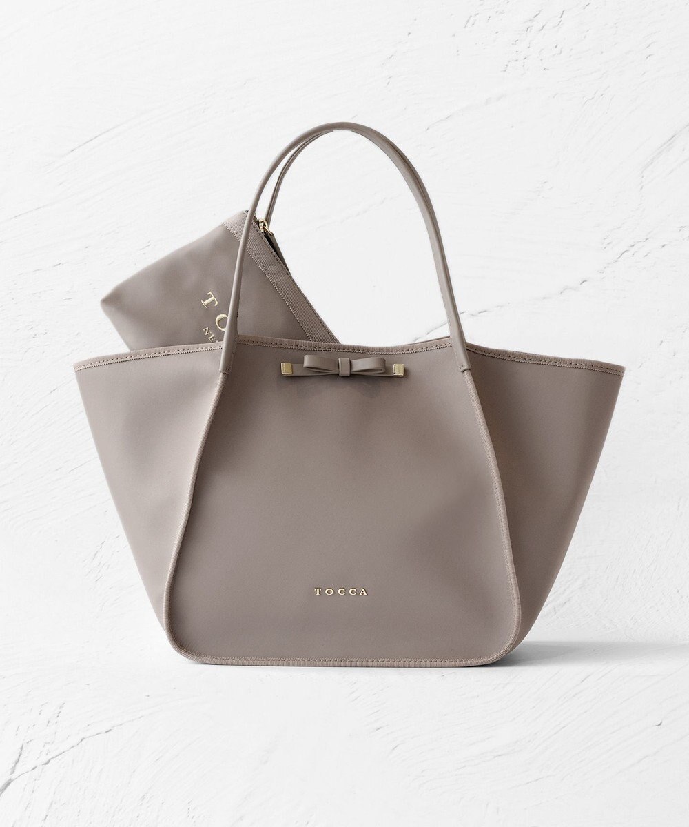 TRIM RIBBON NYLON TOTE トートバッグ / TOCCA | ファッション通販