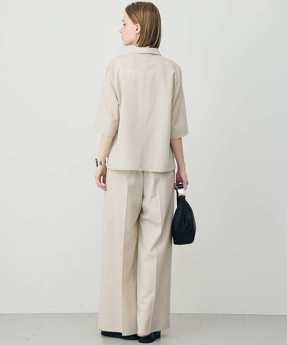 ICB L 【先行予約】ドライクールトロ クロスタックワイドパンツ 