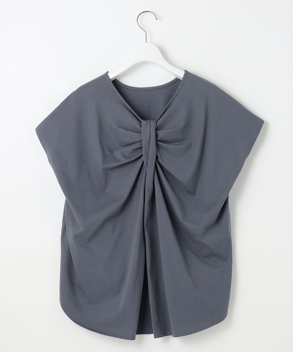 Feroux 【ONWARD CROSSET MAG掲載・セットアイテム】バックギャザーシャイニーセット ワンピース 