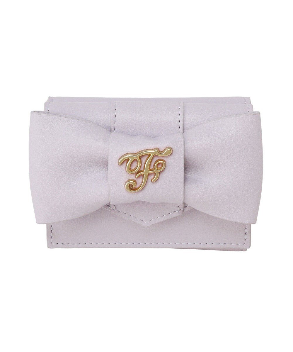 Maison de FLEUR ベルトリボンプチウォレット 