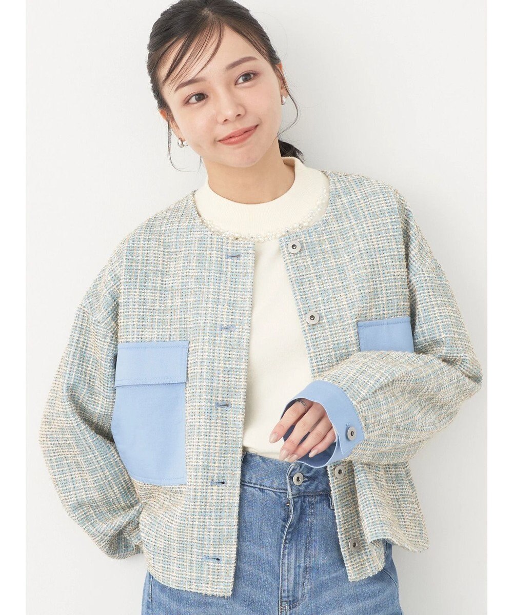 earth music&ecology ツイードジャケット 