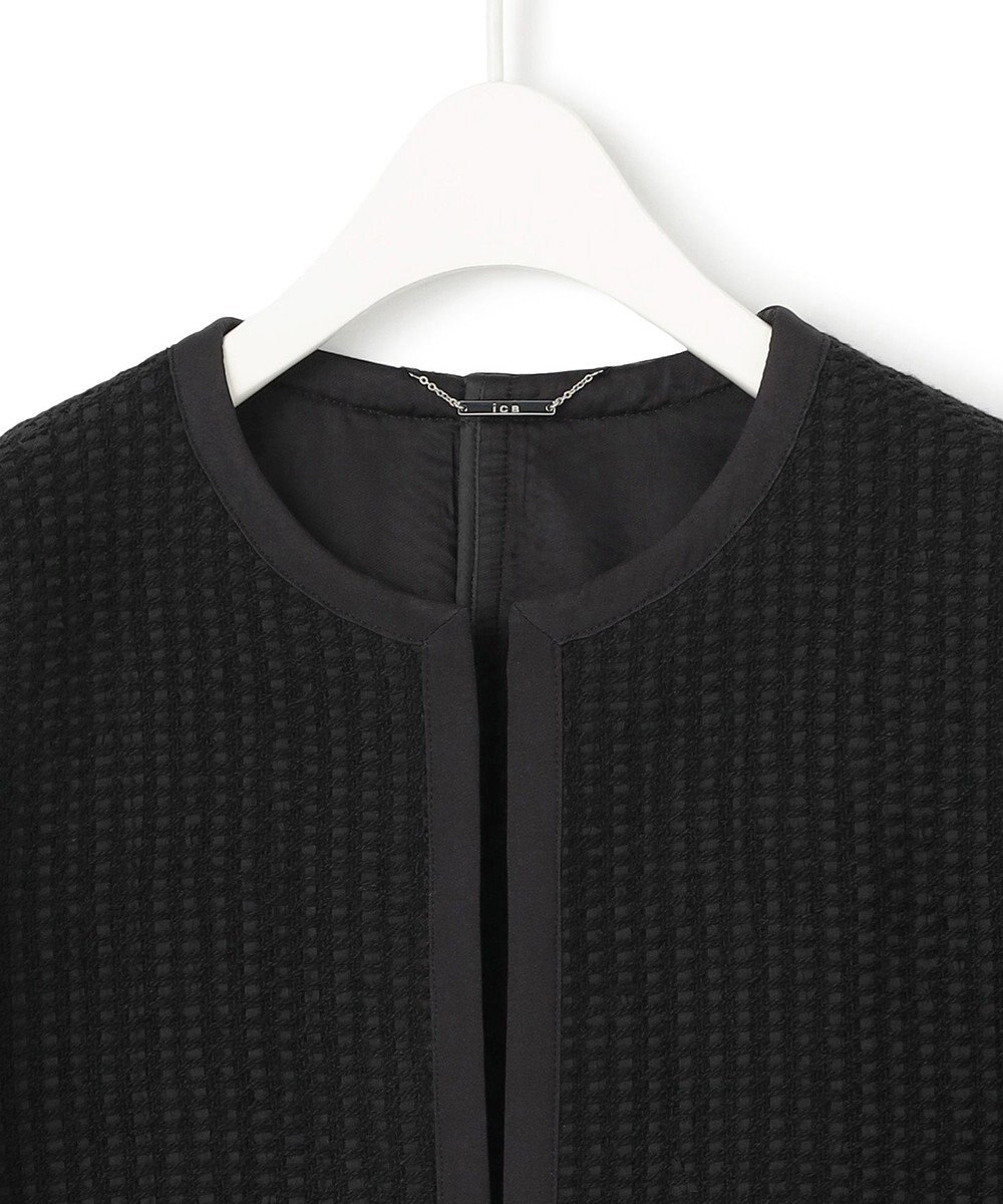 ICB Splittweed ノーカラージャケット 