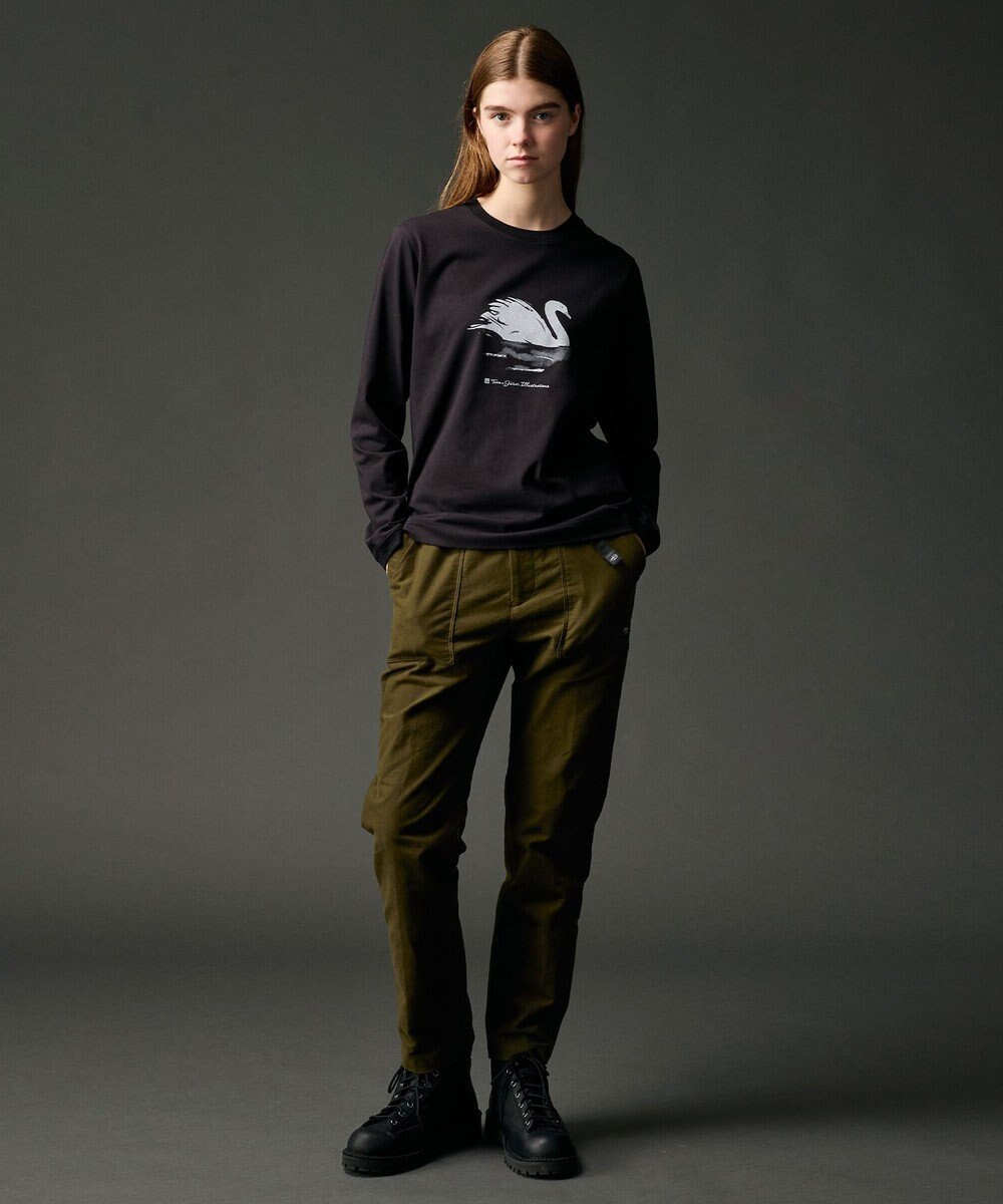 JOSEPH ABBOUD MOUNTAIN 【JAPANファブリック/ストレッチ】ストレッチライトモールスキンベイカー パンツ 