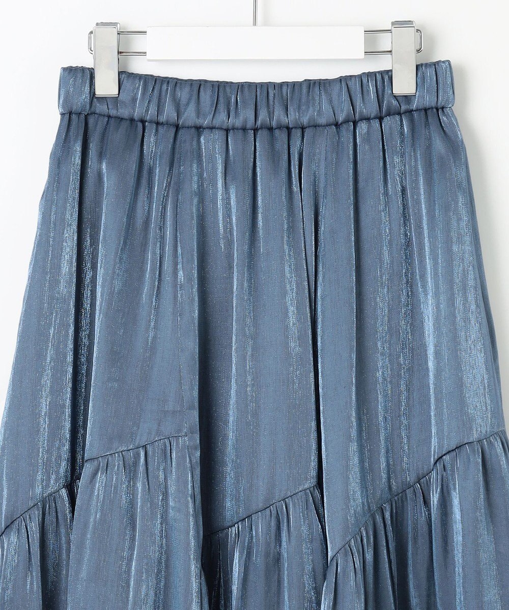 Feroux 【ONWARD CROSSET MAG掲載・セットアイテム】バックギャザーシャイニーセット ワンピース 