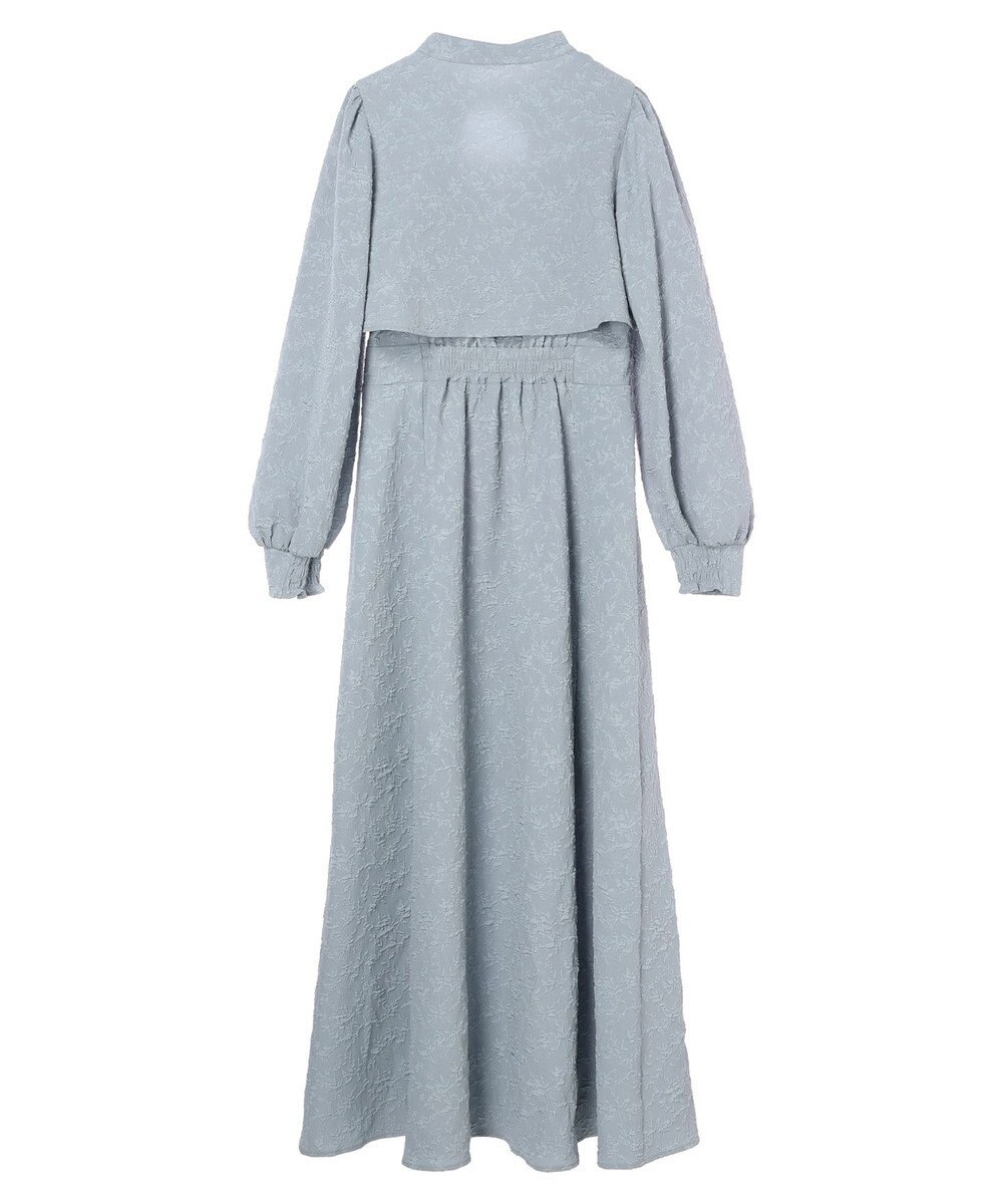 earth music&ecology ＳＥＴ２点ジャガードボレロ＋ワンピース 