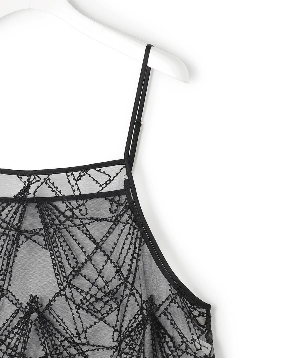 23区 【先行予約】刺繍レース キャミソールワンピース 