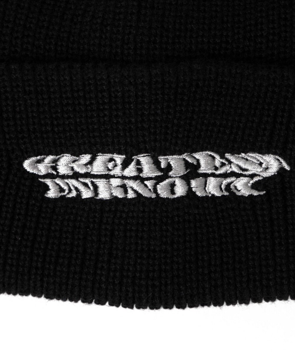 WEGO 【ユニセックス着用ITEM】ロゴショートビーニー 