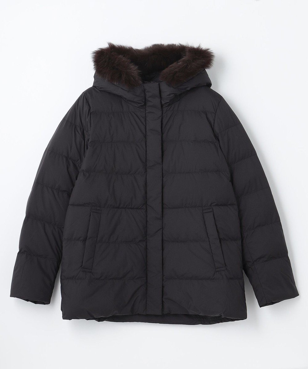 ANY 【洗える】スムースタッチ ショート丈ダウンコート 