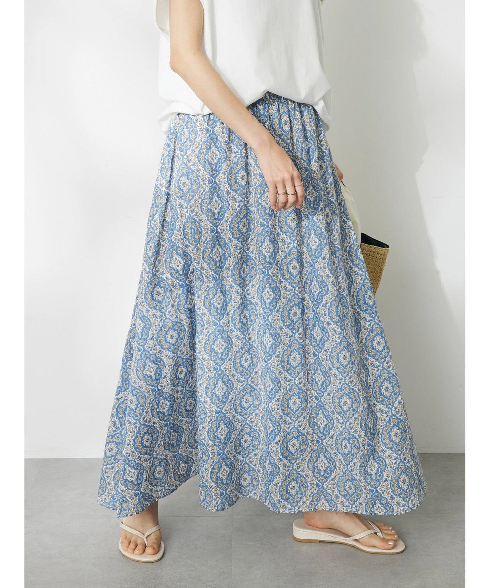 CRAFT STANDARD BOUTIQUE インド綿Ａラインスカート 