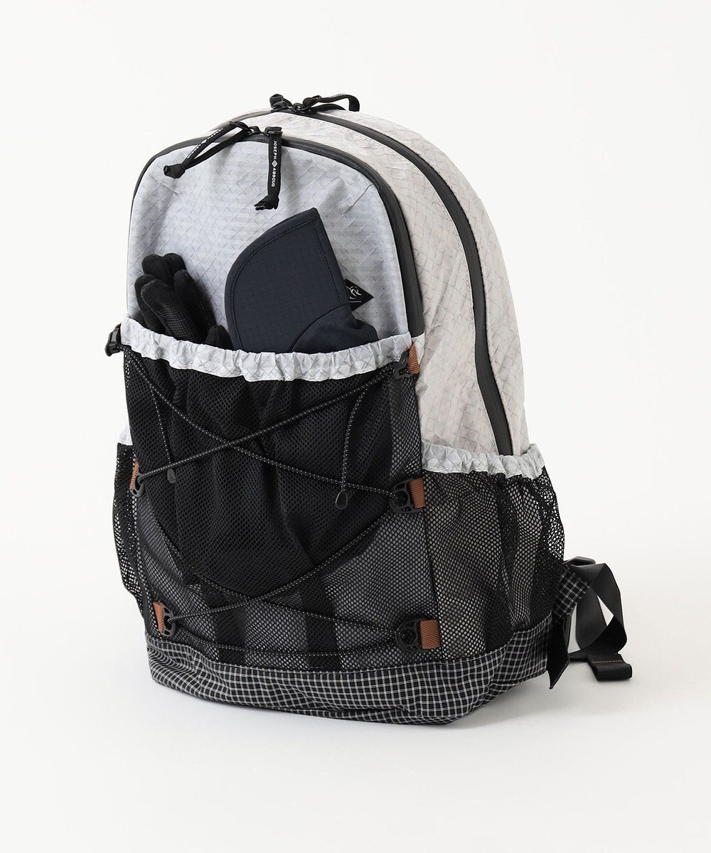 JOSEPH ABBOUD MOUNTAIN 【軽量/ECO撥水/サスティナブル素材/男女兼用】リサイクルリップストップ バックパック 21L 