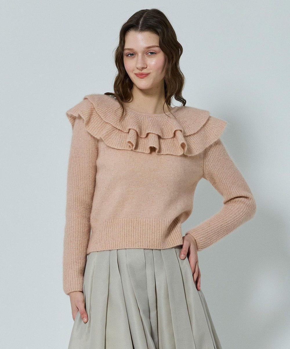 TOCCA 【百田夏菜子さん着用】ROMANTIC FLUTTER ニットプルオーバー 