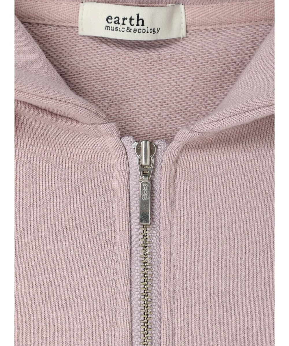 earth music&ecology 裏毛ＺＩＰパーカー 
