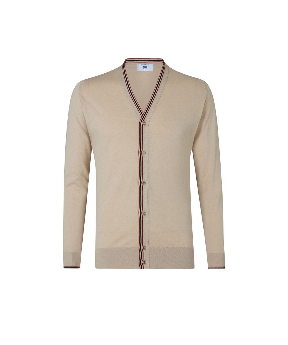 DAKS John Smedley for DAKS ハウスストライプカーディガン 